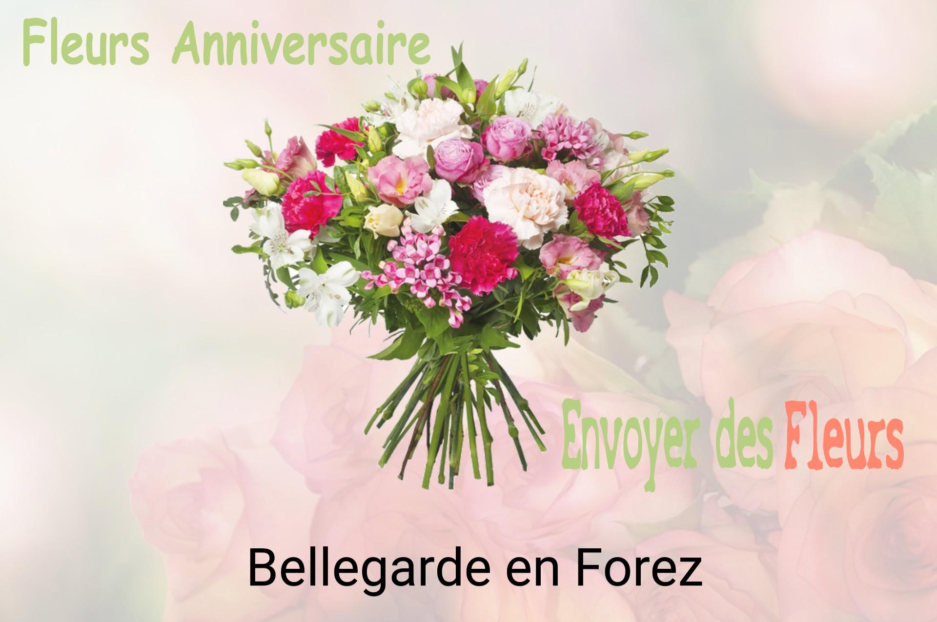 Bouquet de fleurs d’anniversaire livré à Bellegarde-en-Forez